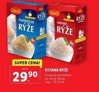 Lidl VITANA RÝŽE nabídka