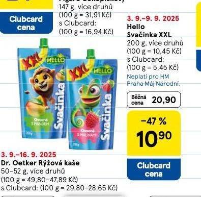 HELLO SVAČINKA