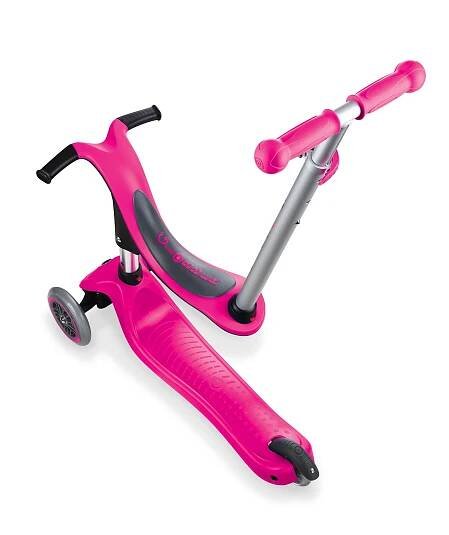 GLOBBER Koloběžka GO-UP Sporty Neon Pink