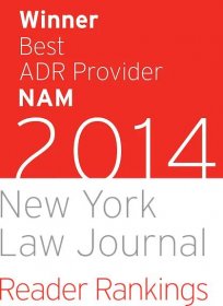 NAM Chosen as the #1 ADR Provider in New York State for the Fourth Year in a Row