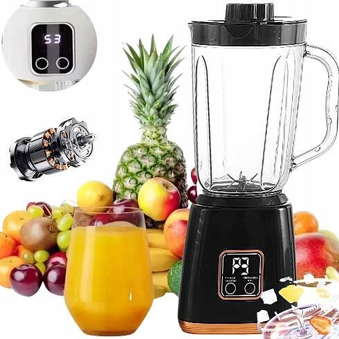 MINI MIXÉR VELKÝ VÝKON 50 W 750 ML LED DISPLEJ 3 REŽIMY PROVOZU BEZDRÁTOVÝ Značka ostatní