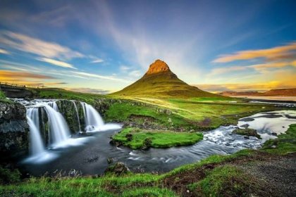 Island severské sídlo Bohů