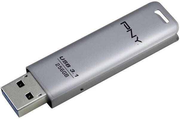 PNY Elite Steel USB flash disk 64 GB stříbrná FD64GESTEEL31G-EF USB 3.1