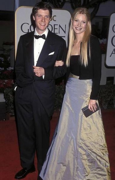 Gwyneth Paltrow and brother Jake Paltrow attend the 56th Annual Golden Globe Awards on January 24, 1999.