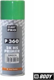 HB BODY® Plnič ve spreji BODY PRO P 360 2K HS Filling Primer akrylátový 400 ml zelený
