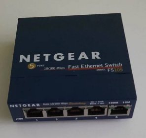 Ethernet Switch NETGEAR ProSafe 5 - Komponenty pro PC