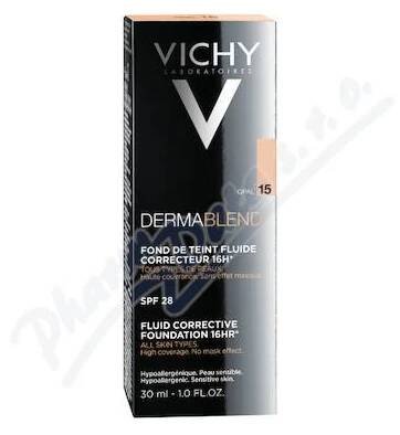 VICHY DERMABLEND Korekční make-up č.15 30ml