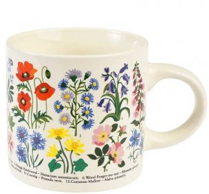 Ceramic mug 350ml - Wild Flowers