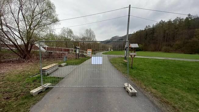 Část cyklostezky Bečva je uzavřená, opravy potrvají až do konce června