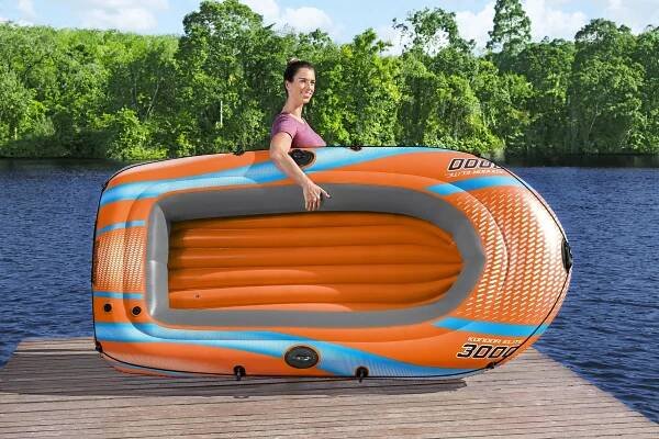                             BESTWAY 61143 - Nafukovací člun Kondor Elite 3000 246 x 122 x 45 cm                        
