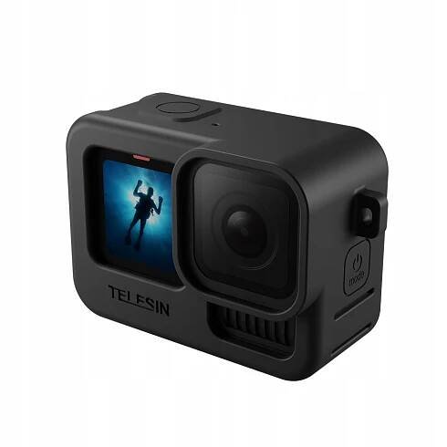 Silikonové Pouzdro Kryt + Víčko Záslepka pro GoPro HERO 13 BLACK Určení GoPro