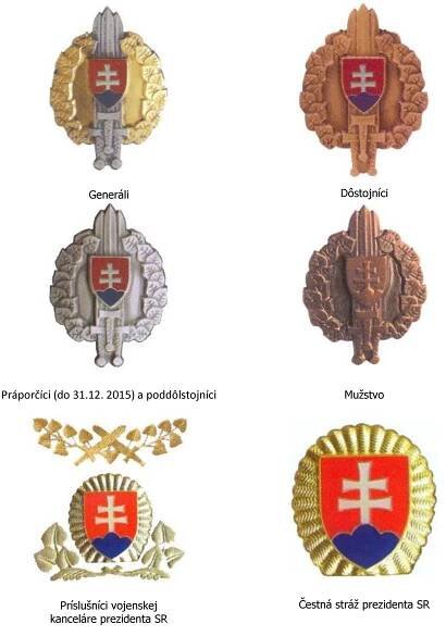Odznaky na čiapku_orez