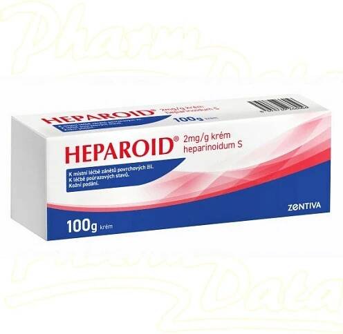 HEPAROID DRM 2MG/G CRM 100G
