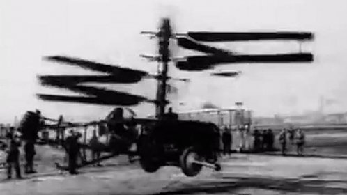Před 100 lety padl světový rekord v délce letu vrtulníkem