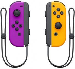 Nintendo Joy-Con Pair NSP078 - Neon Purple/Neon Orange