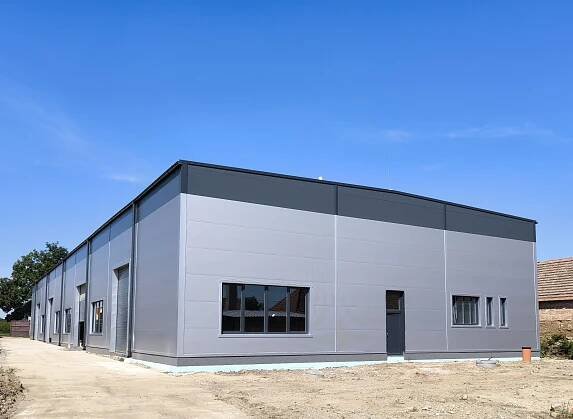 Farma Vraňany | Realizace betonových hal