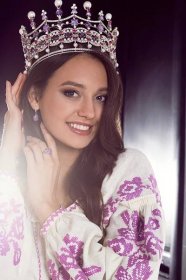 Ukrainian beauty: Polina Tkach, Miss Ukraine 2017