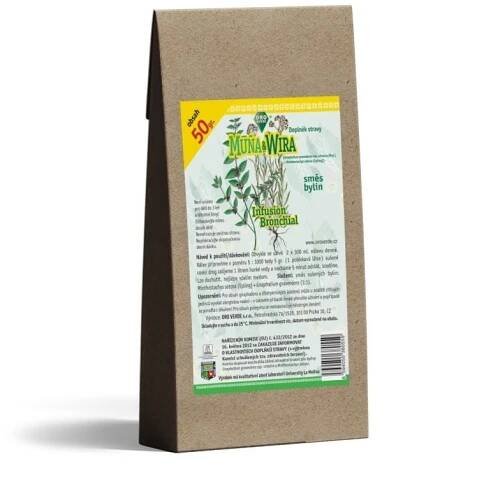 Muňa Wira (Infusión bronchial) 50 g | Zdraví z Amazonie - Produkty vyrobené z léčivých bylin z Amazonie a Andské oblasti