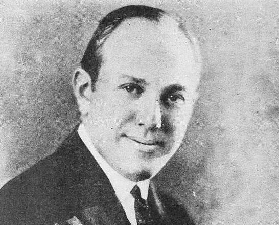 Jack Warner looking at camera - 1923