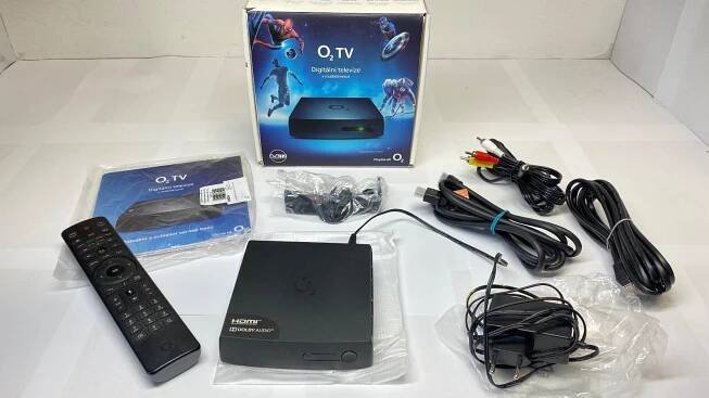 O2 TV set-top box. Digitální televize s multidimenzí