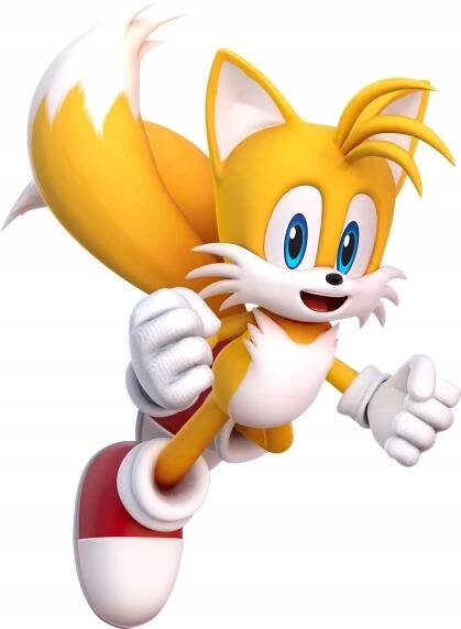 Plyšová figurka Tails 30 cm | plyšák věrného pomocníka Sonica Licence Ježek Sonic