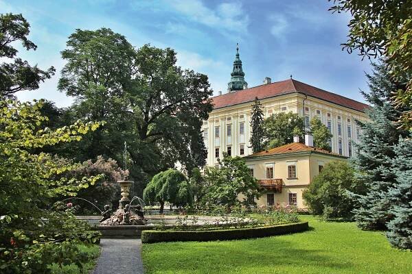 arcibiskupský zámek v Kroměříži