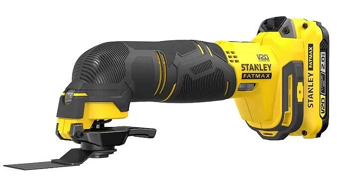 Aku oscilační bruska V20 18V 2x2,0Ah Stanley FatMax SFMCE500D2K : Stanley-eshop.cz