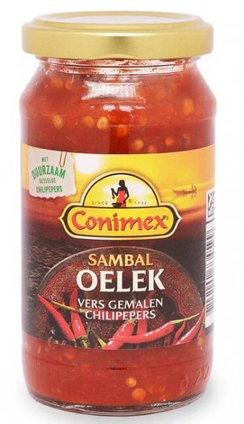 Conimex Sambal Oelek (red pepper sauce) 200ml