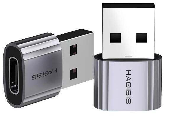 Adaptador USB-C a USB-A Hagibis