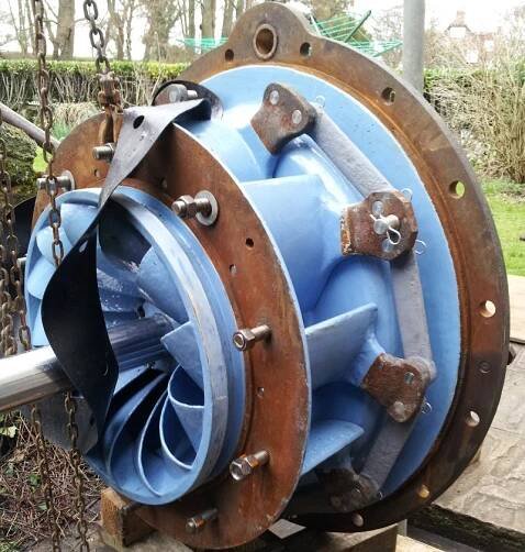 Turbine Reassembly – Burton Mill