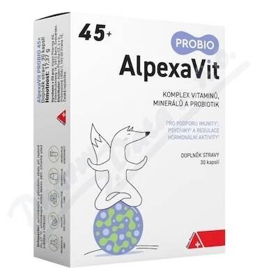 AlpexaVit PROBIO 45+ cps.30