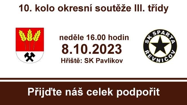 Pozvánka na mistrovské utkání