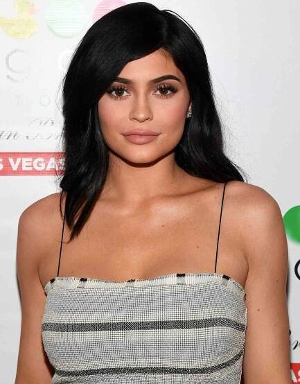 Kylie Jenner Pairs Her Sheer Dress With A Naked Shoe At Couture