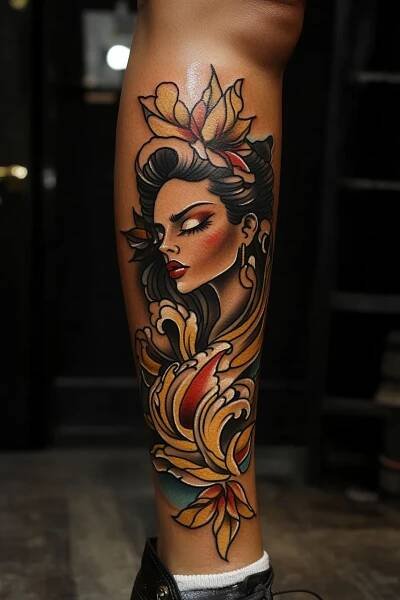 Mysterious Hannya Tattoo Artistry - Flash Your Tat - Tattoo Design Inspiration