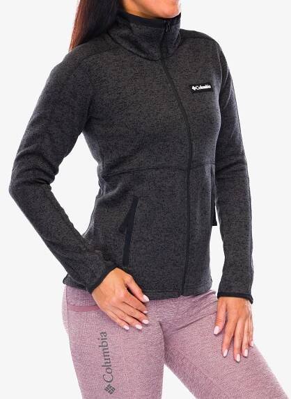 Dámská fleecová mikina Columbia Sweater Weather Full Zip - black