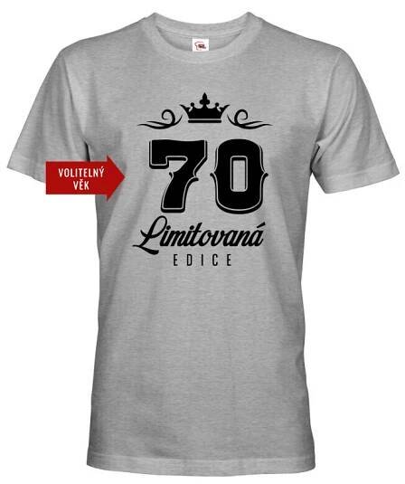Pánské tričko k 70. narozeninám Limitovaná edice - dárek na 70. narozeniny