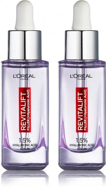 L'ORÉAL PARIS Revitalift Filler Hydratační sérum 2 × 30 ml