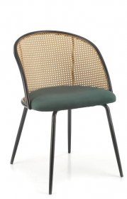 Jídelní židle K508 - tmavě zelená