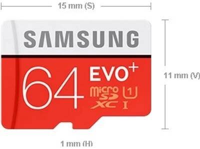 Samsung microSDXC 64 GB UHS-I U3 MB-MC64GA/EU