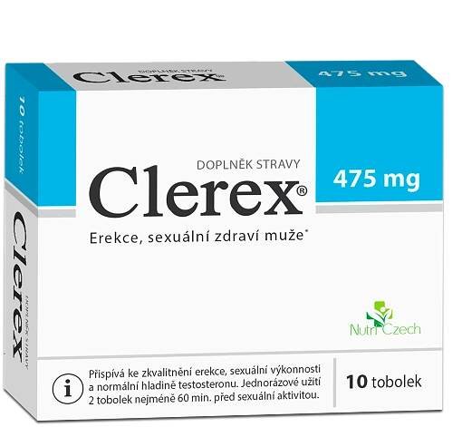 Clerex pro muže 475 mg 10 tob.
