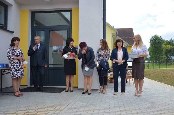 Slavnostní otevírání nové budovy MŠ - Oficiální stránky městys Rokytnice nad Rokytnou