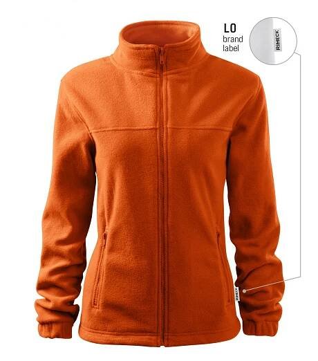 Mikina dámská fleecová Rimeck Jacket 504 - oranžová