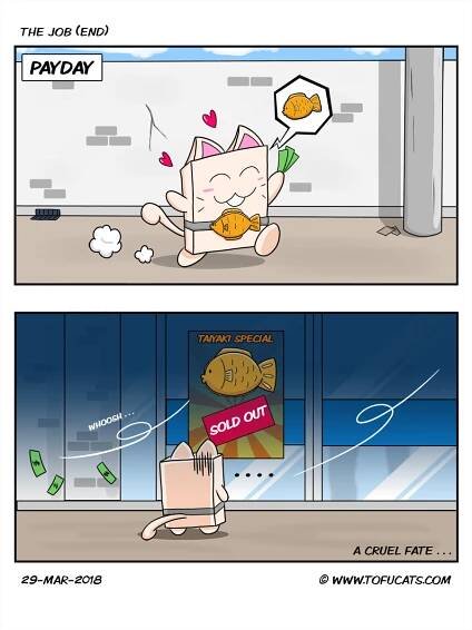 [Comic] The Job (End) | Tohfu Cat