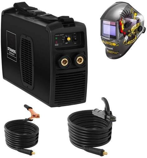 Svařovací set Elektrodová svářečka - 250 A - 230 V + Svářecí helma- Eagle Eye - ADVANCED SERIES - Obrázek produktu