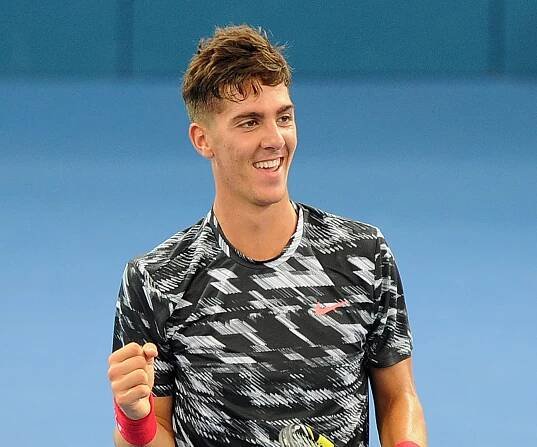 Kokkinakis cruises past Benneteau - Brisbane International Tennis