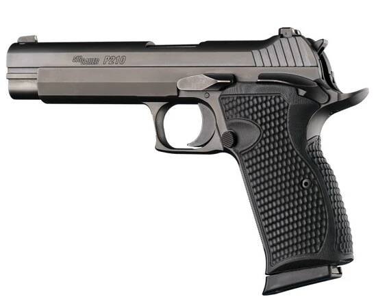 Střenky Hogue Sig Sauer P210 American G10 Piranha černá - Hogue - Pažby, pažbičky a střenky - Příslušenství - gun.cz