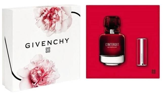 L ́Interdit Rouge - EDP 50 ml + rtěnka