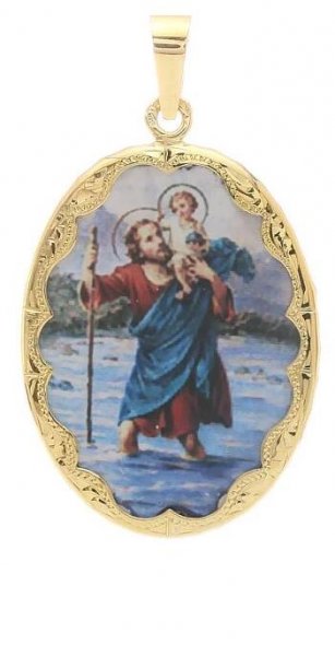 Svatý Kryštof - Patron cestujících