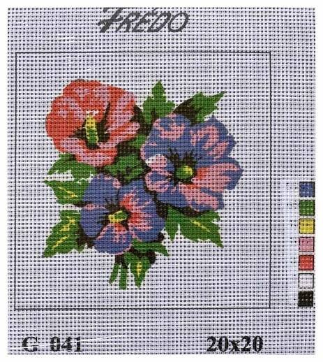 Vyšívací sada 20x20 cm, vzor G-041 | Niťárna Česká Třebová