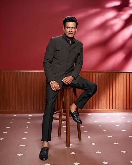 Manoj Bajpayee at an event for Joram (2023)